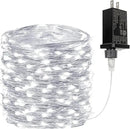 66Ft 200LED Fairy Lights Plug in, Waterproof String Lights Outdoor & Indoor 8 Modes with Timer, Christmas Light Bedroom Decor, Twinkle Light for Girl's Room Garden Christmas Decorations (Cool White) by GreenHaven Gardens