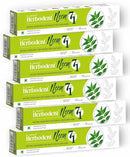Herbodent® NEEM 7 in 1 Toothpaste-6.53Oz Pack of 6 | Organic Herbs-Neem, Black Seed & Xylitol for Anti Cavity, Cardamom & Mint for Freshness, Baking Soda for Great Cleaning-No Fluoride & No Paraben by CozyNest Decor