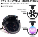 Adjustable Color Gradient Skateboard Helmet for 3-5-8-14+Ages【Toddler Kids Youth Adult】 Girls Boys Woman.Bike Helmet for Multi-Sports Cycling Bicycle Scooter Inline Roller Skate Rollerblading by TinyTreasures Baby Boutique