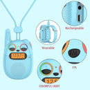 Qniglo Walkie Talkies for Kids Rechargeable 2 Pack,Christmas Birthday Gifts Toys for Age 3-12 Boys Girls, Long Range Kids Walkie-Talkie with FM Radio for Family Adventure Camping Hiking Spy Games by TinyTreasures Baby Boutique