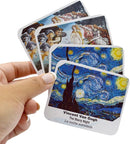 Menique Memory Matching Game – Famous Paintings for Adults & Kids – 70 Cards (35 Pairs) – Bilingual Art Game – Educational & Concentration Activity by TinyTreasures Baby Boutique