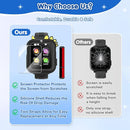 Smart Watch for Kids with 39 Games Touchscreen Camera Video, Music Player, Pedometer, Calculator, Calendar, Stopwatch, Flashlight, Alarm Clock 12/24 hr, Birthday Gifts Toys for Boys Ages 3-12 by TinyTreasures Baby Boutique