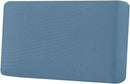 H.VERSAILTEX Super Stretch Individual Seat Cushion Covers Sofa Covers Couch Cushion Covers Slipcover Sets Thick Jacquard Textured Twill Fabric (1 Piece Loveseat Cushion Cover, Dusty Blue) by CozyNest Decor