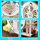3D Puzzle Marble Run for Adults Stem Projects for Kids Wooden Engineering Puzzle Kit Science Project Kits Wood Mechanical Building Puzzles DIY Mode Kits by TinyTreasures Baby Boutique