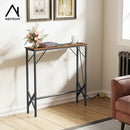 31.5‘’ Console Table, Skinny Entryway Table with Fast-Charging Station, Narrow Long Sofa Table, Behind Slim Couch Table for Entrance, Hallway, Living Room Decor ST-BR80-1 by CozyNest Decor