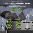 MUFGA 12 Pods Hydroponics Growing System, Indoor Garden with LED Grow Light, Plants Germination Kit, Mini Herb Garden with Pump System, Height Adjustable (No Seed) by CozyNest Decor