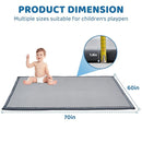 SUNYRISY Baby Play Mat for Floor, 1.4in Thick Memory Foam Padded Play Mats for Baby, Soft Velvet Infants Toddler Kids Play Mat Non-Slip Bottom, Crawling Baby Rugs for Nursery 60x70in by TinyTreasures Baby Boutique