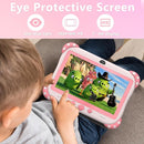 Kids Tablet 7 inch Tablet for Kids Wifi Kids Tablets 32G Android 10 Dual Camera Educational Games Parental Control, Toddler Tablet with Kids Software Pre-Installed Kid-Proof YouTube Netflix (Pink) by TinyTreasures Baby Boutique
