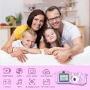 Kids Camera Toys,48MP Dual Lens with 64G SD Card and Cartoon Soft Cover for 3-8 Year Old Girls Boys (PurpleR) by TinyTreasures Baby Boutique