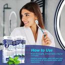 3 Pack Whitening Toothpaste,Fresh Breath Nano Hydroxyapatite Toothpaste for Remineralizing Enamel & Sensitive Relief,Whitening,Antiplaque,Natural Peppermint,Fluoride-Free by CozyNest Decor