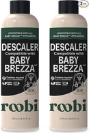 Roobi Descaling Solution Compatible with Baby Brezza. Specially Formulated to Clean & Descale Baby Appliances. Up to 2 Uses per Bottle, 2 Pack. Carbon Neutral. by CozyNest Decor