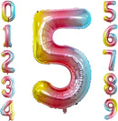 GOER Gold Foil Balloons Number 5,Huge Number Balloons for 5th 15th 25th 35th 45th Birthday Party Supplies Anniversary Decorations (3 pcs,42 inch,32 inch,16inch) by TinyTreasures Baby Boutique