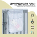Porayhut Portable Baby Crib Net Safety Mesh Tent,Pop up Infant Mosquito Net, See Through Canopy Netting Cover for Baby&Toddler to Keep Baby from Climbing Out. by TinyTreasures Baby Boutique