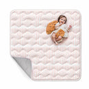 Mallify Baby Play Mat 50"x50", Non-Slip Baby Mat for Floor, Soft Thicker Playpen Mat, Portable Playmat, Crawling Mat for Infants, Babies, Toddlers, Activity Mat, Pink by TinyTreasures Baby Boutique