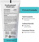 Professional Enamel Rebuilding Toothpaste - 2 Pack - Remineralizing Nano Hydroxyapatite Toothpaste with Sodium Fluoride, ADA Approved, Vegan, 2 x 4.2oz by CozyNest Decor