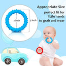 Sensory Chew Bracelets for Boys and Girls, 4 Pack Fidget Bracelet for Kids with Autism ADHD Anxiety Texture Soft Silicone, Oral Motor Aids Toddler Bracelets Sensory Chew Toys for Kids Chewing Biting by TinyTreasures Baby Boutique