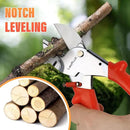 8" Professional Heavy Duty Anvil Pruning Shears with SK-5 Blades, Garden Shears for Dry Stems and Small Branches, Gardening Scissors, Clippers for Wood, Plastic, Rubber, Leather | LFXP1108 by GreenHaven Gardens