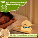 DREAMING MY DREAM Puppy Night Light for Kids Lamp,Soft Silicone Nursery Light for Baby Room and Toddler Toy,Portable Dimmable Rechargeable Animal Lights for Girls and Boys by TinyTreasures Baby Boutique