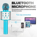 Bluetooth Karaoke Microphone Wireless: Portable Handheld Mic for Kids Adults Singing - Perfect for Christmas Birthday Holiday Party by TinyTreasures Baby Boutique