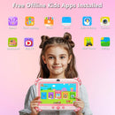 Kids Tablet 7 inch Tablet for Kids Wifi Kids Tablets 32G Android 10 Dual Camera Educational Games Parental Control, Toddler Tablet with Kids Software Pre-Installed Kid-Proof YouTube Netflix (Pink) by TinyTreasures Baby Boutique