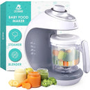 Lil’ Jumbl - Baby Food Maker Steamer and Blender - Puree Blender with Timer, One-Press Processor & Auto Shutoff, Cook & Steam Fruits, Veggies & Other Healthy Homemade Infant & Toddler Meals in Minutes by TinyTreasures Baby Boutique