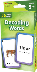 Teacher Created Resources Decoding Words Flash Cards (EP62078), Medium by TinyTreasures Baby Boutique