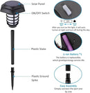 2Pack Solar Flame Lights Outdoor Solar Torch Lights Flickering Flame Solar Powered Auto On/Off Waterproof Security Path Lights for Walkway Garden Yard (66 LED) by GreenHaven Gardens