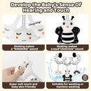 Black and White High Contrast Baby Toys - Sensory Infant Hanging Carseat & Stroller Toy for Newborns 0-6,6-12Months Perfect Easter Birthday & Baby Shower for Babies Boys Girls by TinyTreasures Baby Boutique