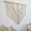 Achart Macrame Wall Hanging Large- Boho Wall Decor- large wall art- Wall Decor Living Room- Macrame Tapestry Boho Decor for Bedroom (Triangle) by CozyNest Decor