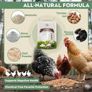 Chicken Dewormer Powder, All-Natural Health Formula, 1LB Pouch,Safe for Eggs, Effective for All Ages & Sizes, Chicken Wormer, Poultry Medicine Supplies (1, Pounds) by GreenHaven Gardens