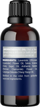 Sleep Essential Oil Blend for Diffuser - Dream Essential Oils for Diffusers Aromatherapy and Relaxation with Clary Sage Ylang-Ylang Roman Chamomile and Lavender for Sleep Time Support (1 Fl Oz) by CozyNest Decor