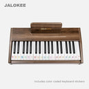 Kids Piano Keyboard, Digital Piano for Kids, Music Educational Instrument Toy, Wood Toy for 3+ Girls and Boys (Walnut, 37 Keys) by TinyTreasures Baby Boutique