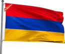 Double Sided Armenia Flag 4x6FT Armenian National Polyester Flag With 2 Grommets For Patriotic Armenian Themed Festival Events Party Decoration(Armenia, 4x6FT-3ply) by GreenHaven Gardens