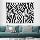 HZOHNAGO Zebra Print Tapestry Nature Wild Animals Black and White Stripe Printed Wall Tapestry Painting Wall Hanging for Bedroom Living Room Dorm 80" W x 60" H by CozyNest Decor