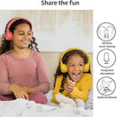 POGS Kids Bluetooth Wireless Headphones | The Gecko 2 | Foldable, Durable Headphones for Kids 3+ | Volume Limited 85 dB, Microphone | On-Ear | Wireless Music-Sharing Function (rGrey) by TinyTreasures Baby Boutique