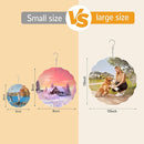 10 Pack Sublimation Wind Spinner Blanks, 10 Inch Sublimation Wind Spinners, 3D Aluminum Metal Hanging Wind Spinner Bulk for Garden Yard Outdoor, Window Porch Decoration for Heat Press Transfer DIY by GreenHaven Gardens