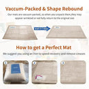 ACOMOPACK Baby Play Mat for Floor,1.3" Thick Memory Foam Area Rug for Living Room,Soft Velvet Crawling with Non-Slip Bottom for Kid,Toddler,79"×157" Tummy Time Nursery Rugs,Yoga（Beige） by CozyNest Decor