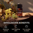 Gya Labs Australian Sandalwood Essential Oil for Skin & Hair - 0.34 Fl Oz - 100% Pure Natural Australian Sandalwood Oil for Diffuser, Aromatherapy Use & Candle Making Scent by CozyNest Decor