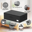 Underbed Storage Bins With Wheels, No Assemble Required 10 inches Height Large Capacity Rolling Underbed Shoe Storage Containers，Dorm Underbed Storage Drawers by CozyNest Decor