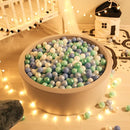 GOGOSO Ball Pits Balls for Toddlers Pack of 50 100 200 Plastics Shape Ball Non-Phthalate Non-BPA Non-Toxic 2.2-Inch Crush Proof Play Balls by TinyTreasures Baby Boutique