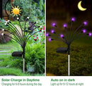 Kohlrabi Solar Garden Lights Outdoor, 4 Pack 40 LED Purple Firefly Lights Waterproof, Sway by Wind, Solar Swaying Light for Yard Patio Backyard Garden Planter Flower Bed Pathway Decoration by GreenHaven Gardens