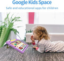 JREN Kids Table 10.1" ｜Android 14 Tablet for Kids｜64GB Storage｜Octa-Core｜WiFi ｜Cameras｜Parental Control｜Kids Content｜Case Included Great Gift for Children Ages 3-12 Years Old Purple by TinyTreasures Baby Boutique