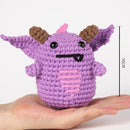 Utook Halloween Crochet Kit for Beginners，Crochet Starter Kits,Crochet Kits for Beginners Adults and Children, with Instructional Videos and Paper Tutorials, Holiday Gifts (Little Devil) by TinyTreasures Baby Boutique