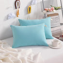 NTBAY Toddler Pillows, Down Alternative 13"x18" Pillows, Machine Washable - Soft and Breathable Travel Small Pillows for Sleeping, Ideal for Daycare, Crib, Cot, Aqua by TinyTreasures Baby Boutique