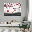 Japanese Koi Fish Tapestries, Cherry Blossoms Asian Oriental Flower Branch Koi Fish Carp Tapestry Wall Hanging for Bedroom Living Room Office Decor 40"x30" by CozyNest Decor