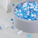 GOGOSO Plastic Balls Play Pit Balls for Baby Kid Ball Play Pit Play Yard, Baby Fance, Playpen, Playtent with 3 Colors,2.17inches by TinyTreasures Baby Boutique
