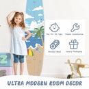 Personalized Name Growth Chart, Surfboard Children's Height Growth Chart Wall Board, Stereoscopic Height Ruler, Precision Height Measuring Instrument for Nursery Room, Includes Tools by CozyNest Decor
