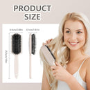 Curl Defining Brush, Curly Hair Brush, Slick Back Hair Brush, For Combing and Shaping Curls in All Hairstyles to Reduce Pulling (Beige) by TinyTreasures Baby Boutique