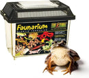 Exo Terra Faunarium, Plastic Reptile Terrarium, Small, PT2255 by CozyNest Decor