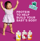 Serenity Kids 6+ Months Baby Food Pouches - Ethically Sourced Meat & Organic Veggies - High Protein Savory Baby Puree Pouches for Baby Snacks - 3.5 Oz, 8 Pack by TinyTreasures Baby Boutique